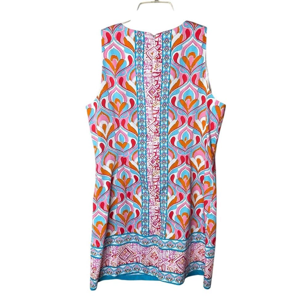 London Times Women's Size 16 Floral Shift Dress Multicolor - Picture 3 of 5